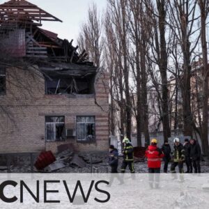 5 buildings damaged in Russian drone strike on Kyiv, Ukrainian officials say