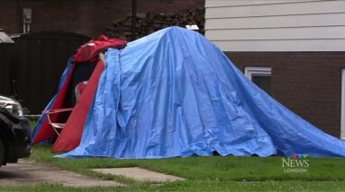 Ont. woman living in tent outside apartment after 'renoviction'