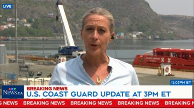 SUB SEARCH UPDATE: Debris field found near Titanic says U.S. Coast Guard