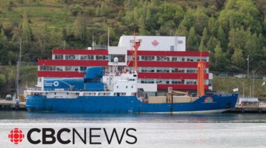 Titan's Canadian support ship returns to Newfoundland port