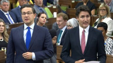 WATCH: Trudeau, Poilievre square off on Canada's struggle with inflation