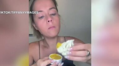 Woman claims she lost 80lbs on mustard and cottage cheese diet | TikTok trends