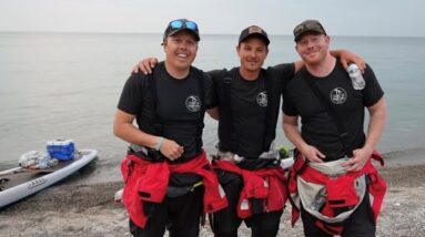 Meet the team who crossed all 5 Great Lakes by paddleboard