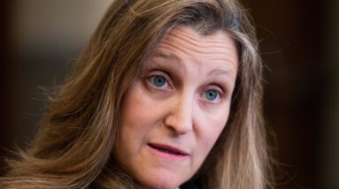 Freeland discusses inflation, mortages and recession possibility | FULL ANNOUNCEMENT
