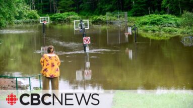 Torrential rain, flash floods in northeastern U.S. wash away homes