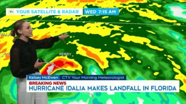 HURRICANE IDALIA l Update on its expected path as it makes landfall in Florida