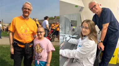 Childhood cancer survivor now works with the Ontario doctor who saved her