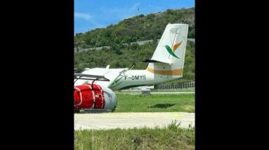 Plane collides with helicopter on runway in St. Barts