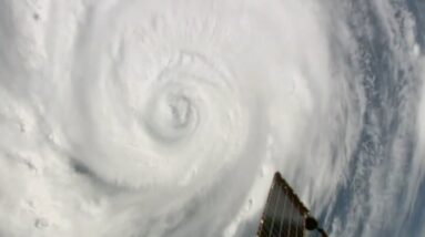 HURRICANE IDALIA | NASA's International Space Station captures glimpse of the eye of the storm