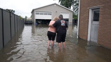 'I'm devastated, it's awful' | Heavy rainfall floods basements in Ontario's Essex County