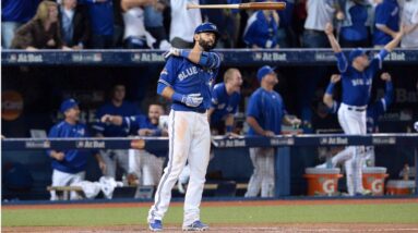 Toronto Blue Jays honour Jose Bautista at 'Level of Excellence' ceremony