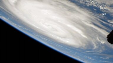 What Hurricane Idalia looks like from the International Space Station