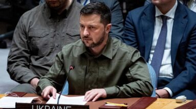 Ukraine war: Zelenskyy makes in-person plea to UN Security Council | FULL SPEECH