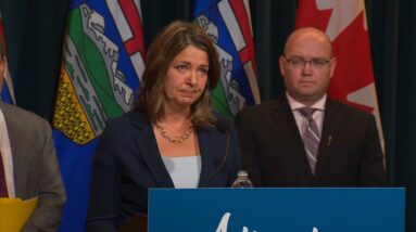 'I'm heartbroken': Alberta Premier Danielle Smith emotional about daycare E.coli outbreak