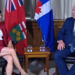 Ontario premier shoots down new tax after meeting with Toronto mayor
