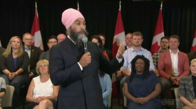 NDP Leader Jagmeet Singh outlines priorities for fall Parliament session