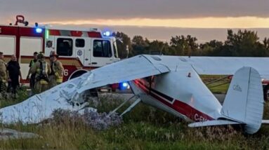 Stolen plane crashes at Ottawa airport, one person arrested