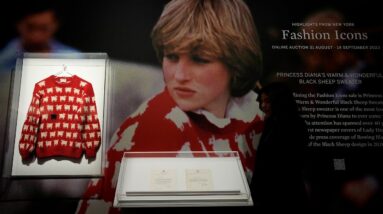 Sweater worn by Princess Diana fetches $1.1M at auction
