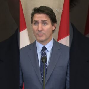 Trudeau apologizing for Speaker's Nazi invite #shorts