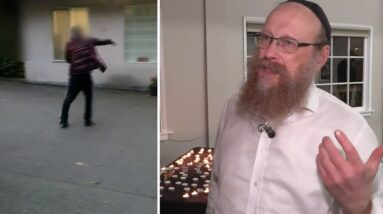 WARNING: B.C. rabbi says home pelted with eggs, defaced with anti-Semitic graffiti