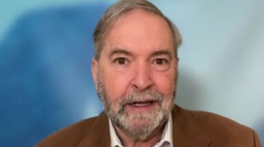 Mulcair: 'Canada should be doing more' to aid in the humanitarian crisis created by Israel-Hamas war