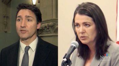 PM Trudeau slams Alberta Premier Smith over CPP exit pitch
