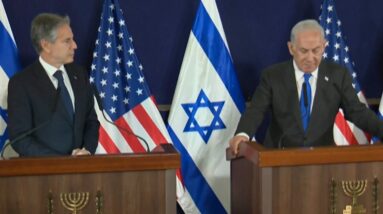 Netanyahu and Blinken’s joint statement in Tel Aviv | FULL PRESS CONFERENCE