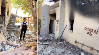 CTV News reporter gets close look at homes destroyed by Hamas in Israel