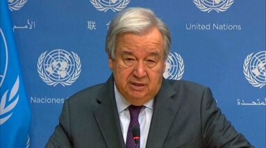 UN secretary general gives 'utter condemnation' of Hamas attack