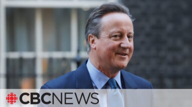 Former U.K. PM David Cameron named foreign secretary in major cabinet shakeup