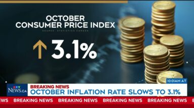 Inflation slowing in Canada but remains above Bank of Canada target