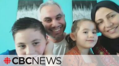 Palestinian Canadian family reunited after wife and 4 kids flee Gaza