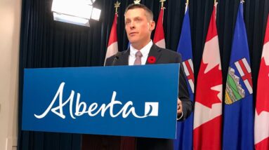 Alberta proposes law on pension-exit referendum, but bill doesn't make result binding
