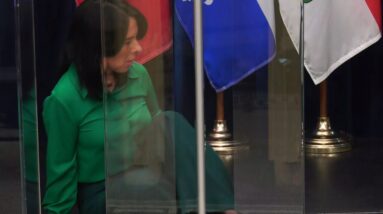 Montreal Mayor Valerie Plante collapses during press conference