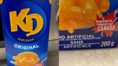 Want some Kraft Dinner? Boxes now have smaller portions but at the same price