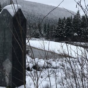 Gravestones are falling into the river at this abandoned Cape Breton, N.S. cemetery