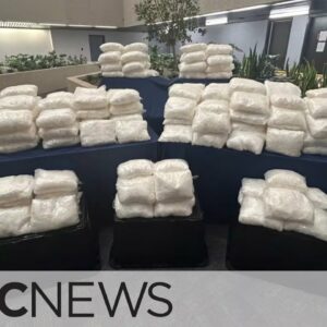 400 kg of meth seized from truck crossing Manitoba border