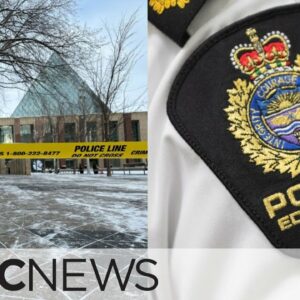 Man arrested after shots fired, Molotov cocktail thrown inside Edmonton's city hall