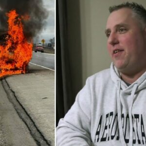 Man saves driver from burning vehicle on Ont. Highway