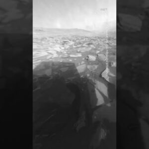 New view of Mars | Video from NASA rover shows 'Martian day' #shorts