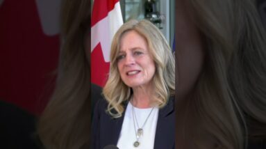 Rachel Notley gets emotional while talking about her family