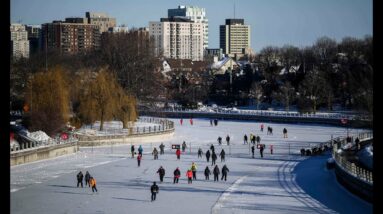 Rideau Canal Skateway opens for the first time in two years
