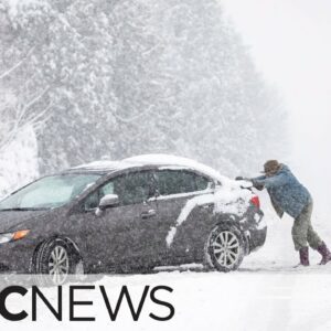 Parts of B.C. dealing with major snowfall, closed schools, difficult travel