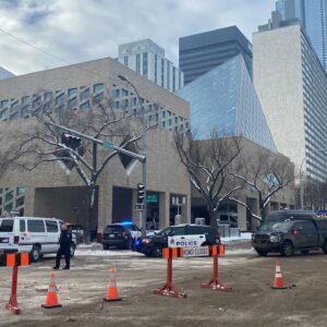 Shots fired and Molotov cocktail thrown at Edmonton City Hall