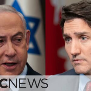 Trudeau pushes back after Netanyahu again rejects 2-state solution