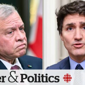 King of Jordan meets with Trudeau to discuss Israel-Hamas war | Power & Politics