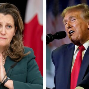 Freeland asked if Trump's election would be the end of NATO