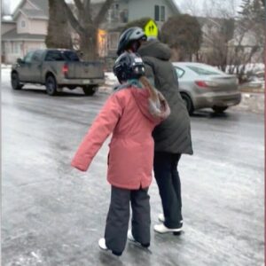 Freezing rain in Saskatchewan turns streets into skating rinks