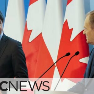 Trudeau defends Canada's defence spending in Warsaw