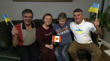 Ukrainians who found support in Canada paying it forward